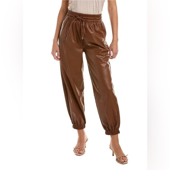 GUC MOTHER- The Curbside Lounger Ankle Pant in Friar Brown. Size XS - Picture 1 of 11